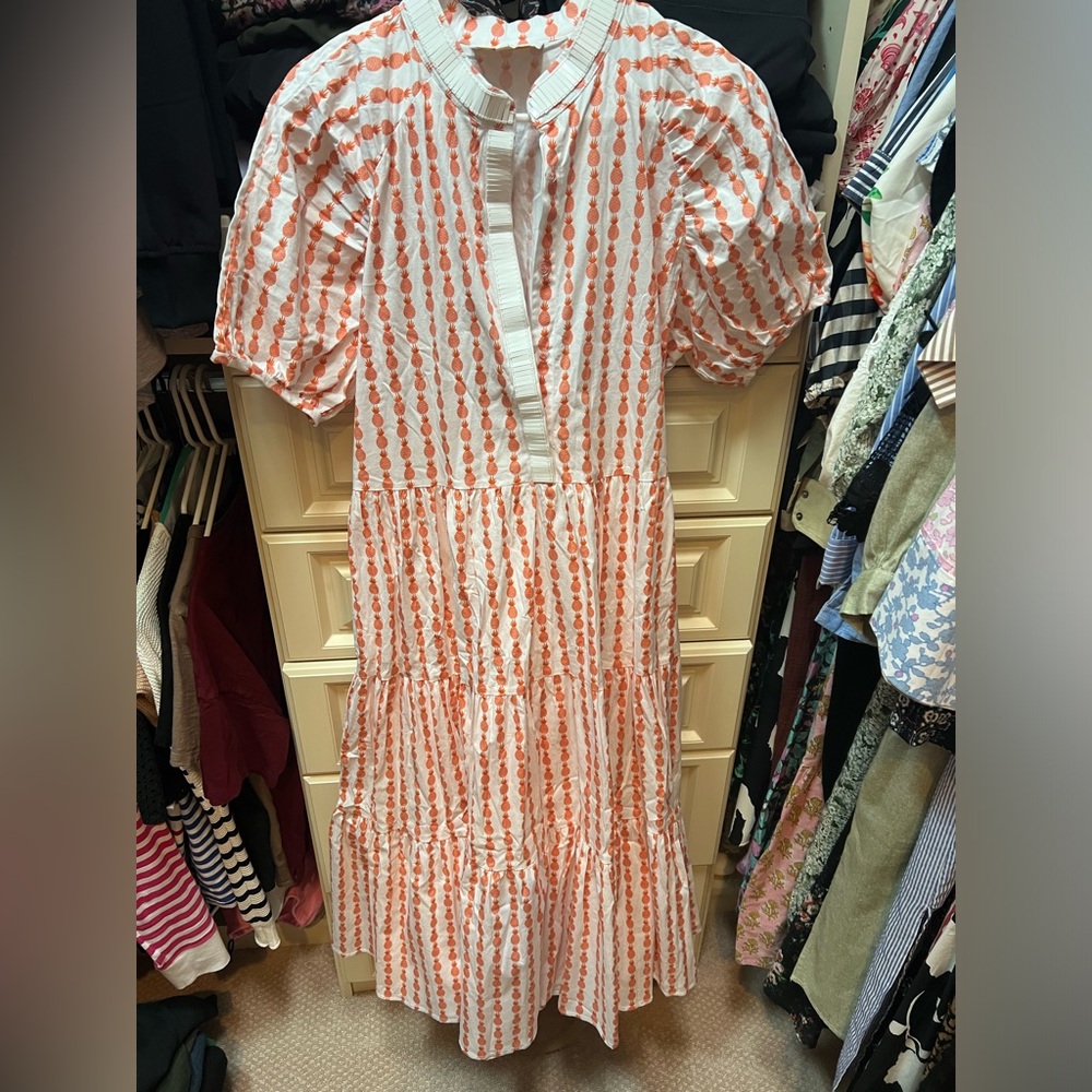 Sheridan French maxi dress size Large